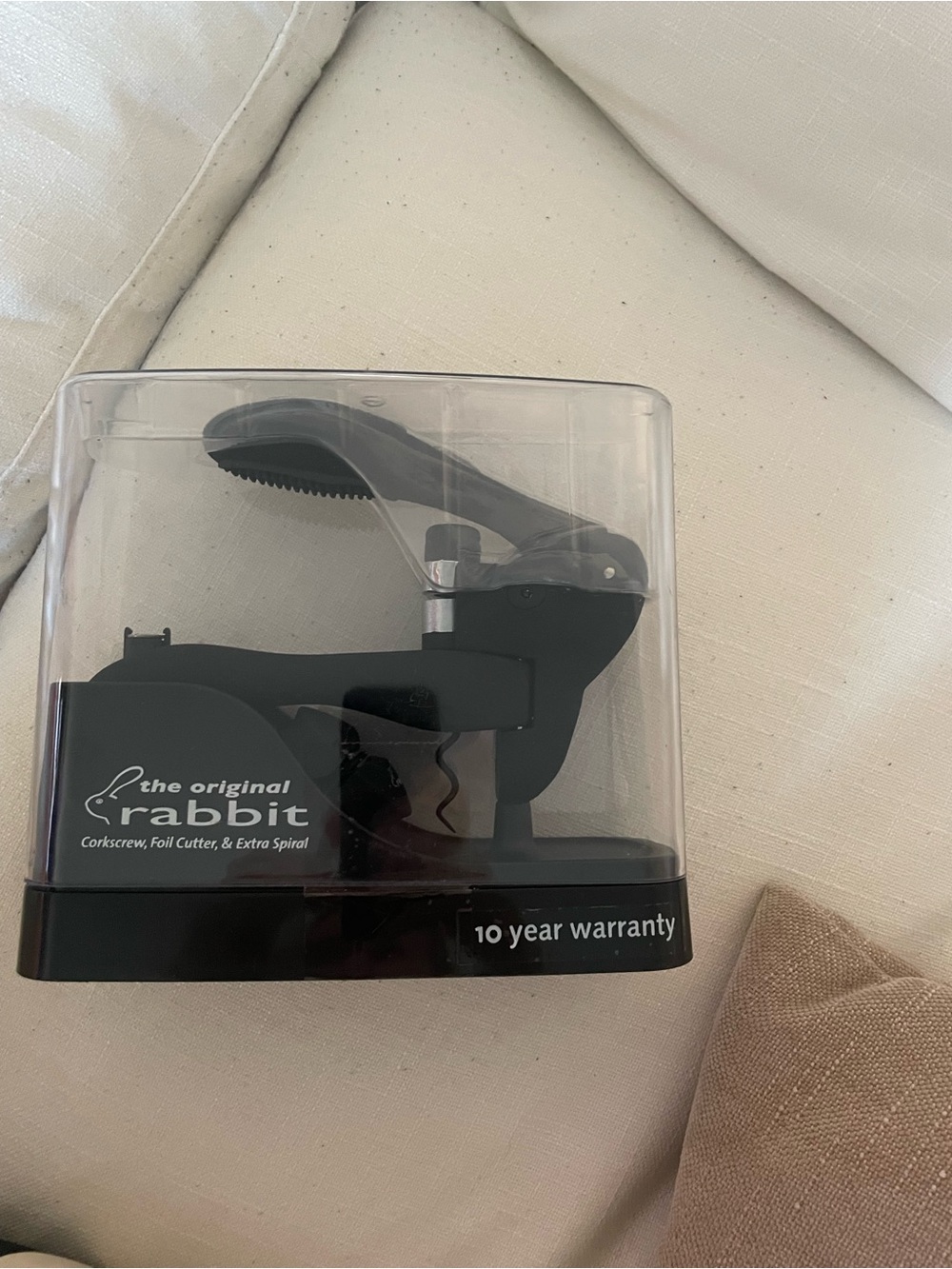 The Original Rabbit Lever Corkscrew - Black